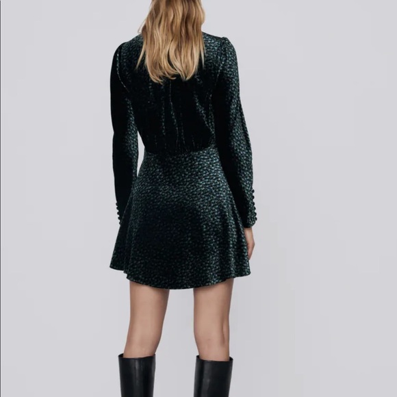 Free shipping Zara printed dress - Picture 6 of 8